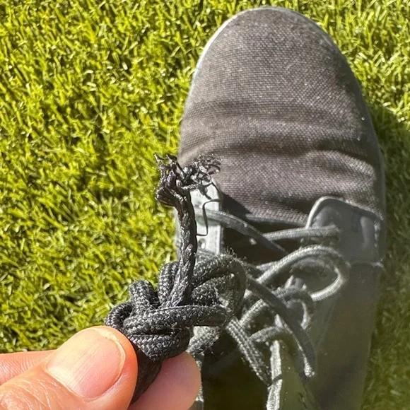 Dr. Martens Black Canvas Boots - Picture 12 of 15